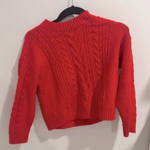 Red kids sweater